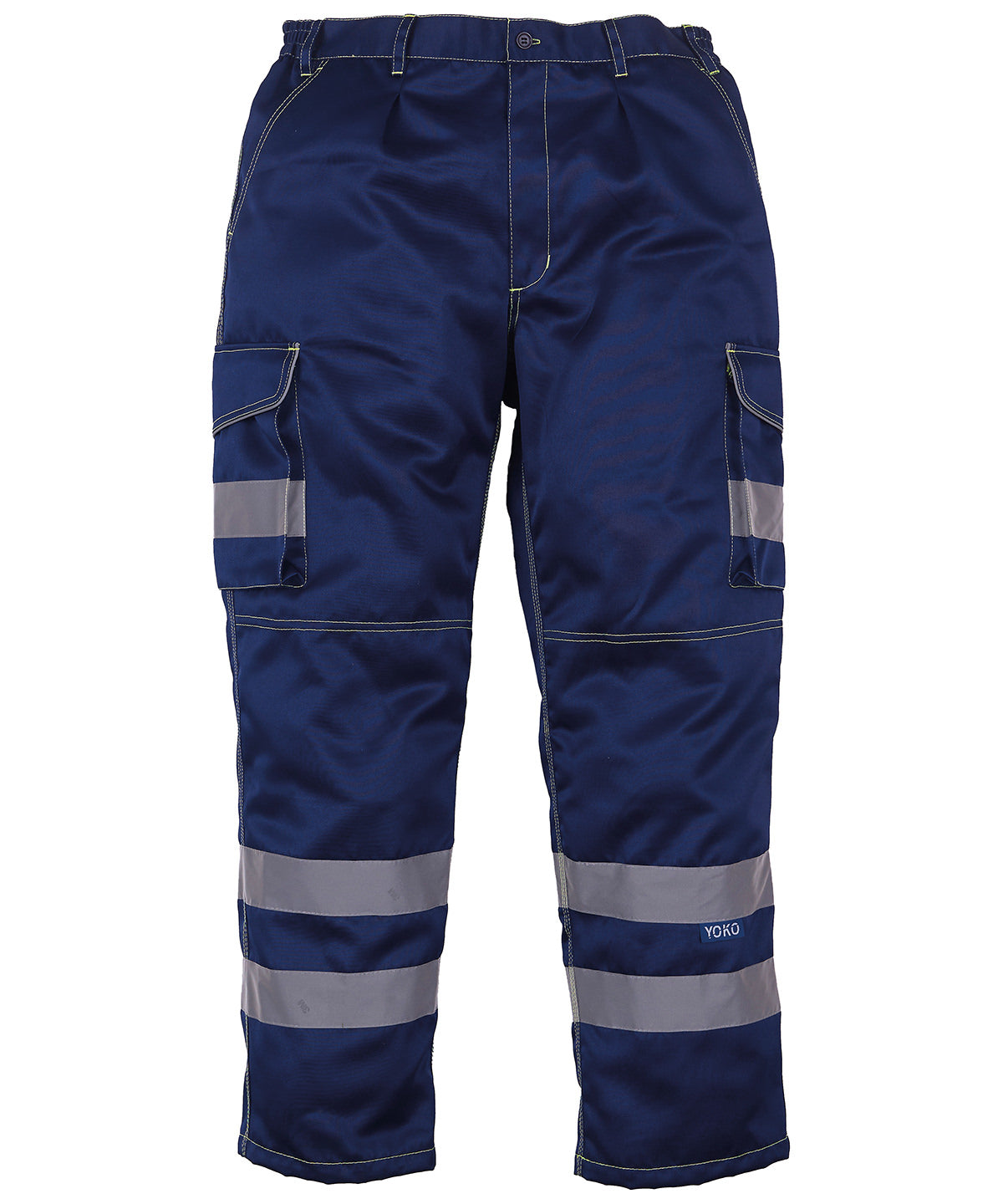 Buxur - Hi-vis Polycotton Cargo Trousers With Kneepad Pockets (HV018T/3M)