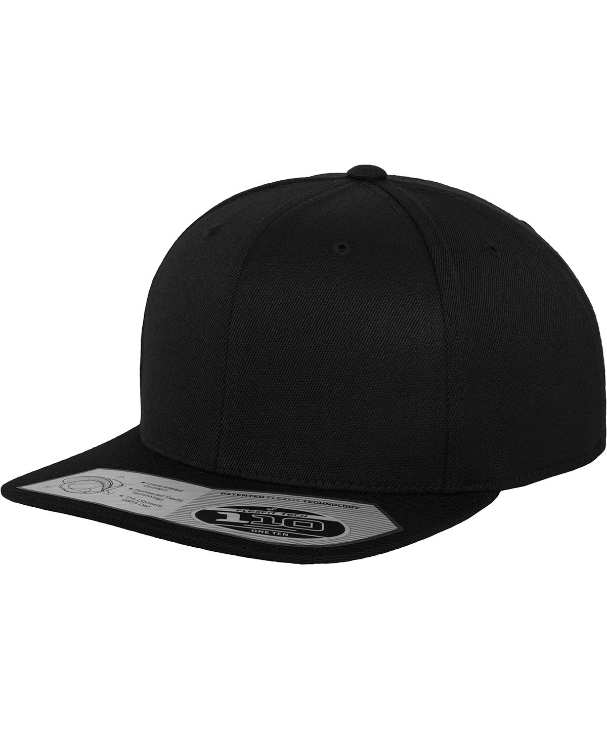 Húfur - 110 Fitted Snapback (110)