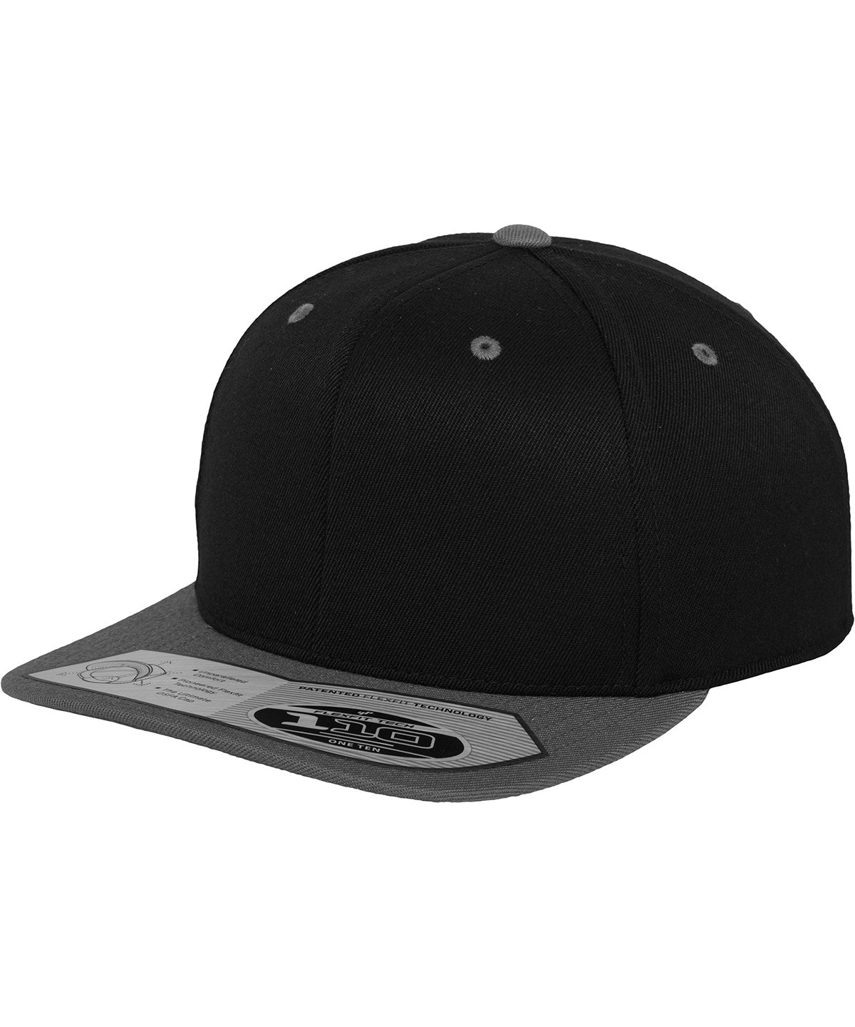 Húfur - 110 Fitted Snapback (110)