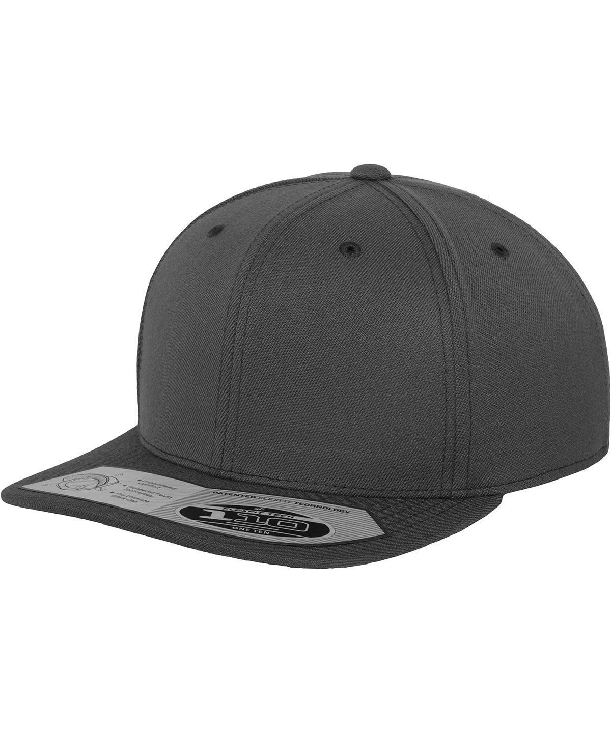 Húfur - 110 Fitted Snapback (110)