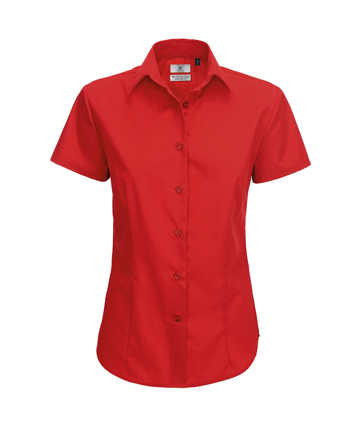 Blússur - B&C Smart Short Sleeve /women