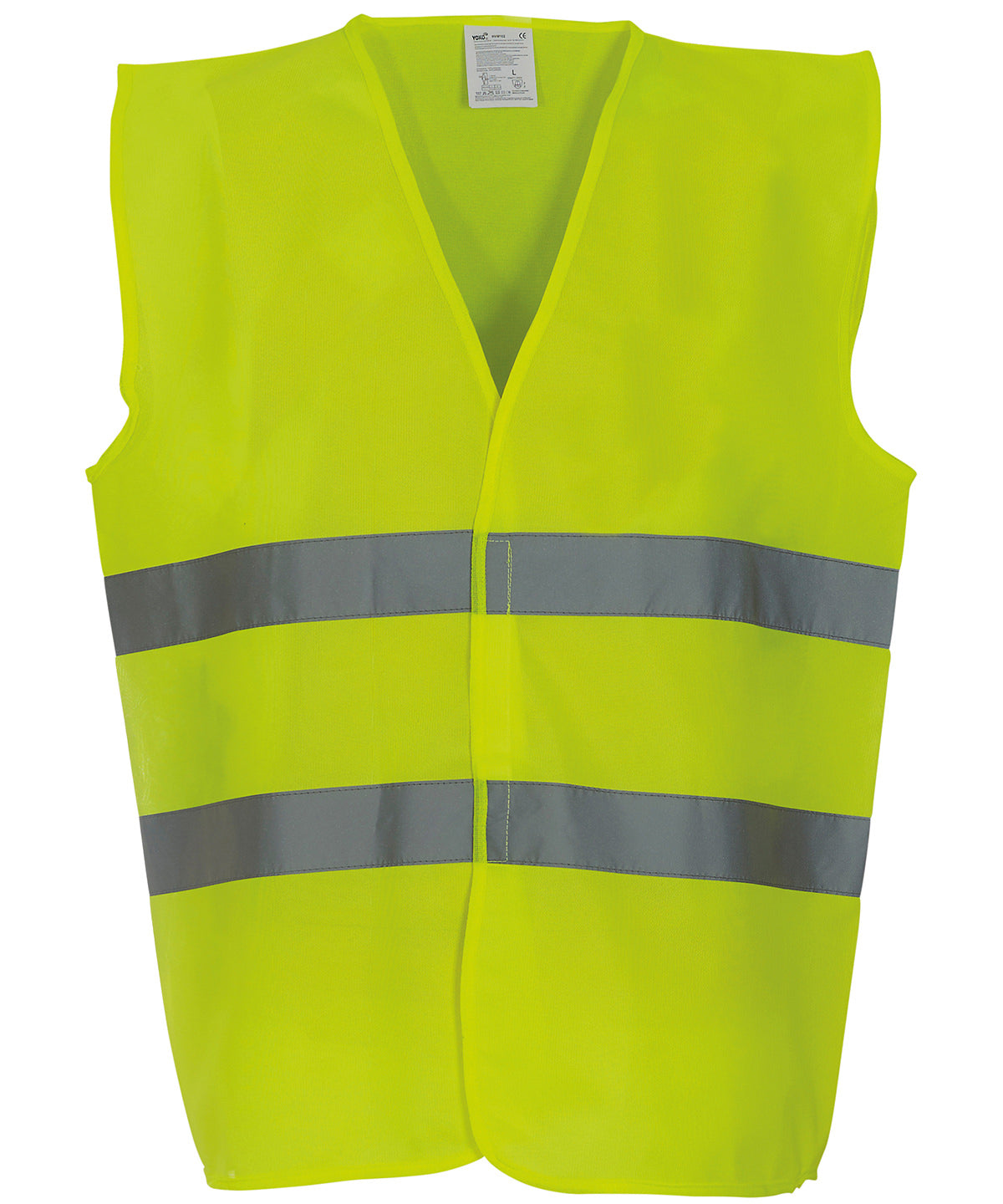 Öryggisvesti - Hi-vis 2-band Waistcoat (HVW102)