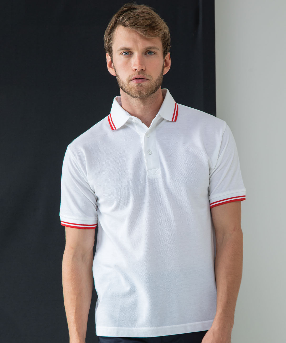 Pólóbolir - 65/35 Tipped Piqué Polo Shirt