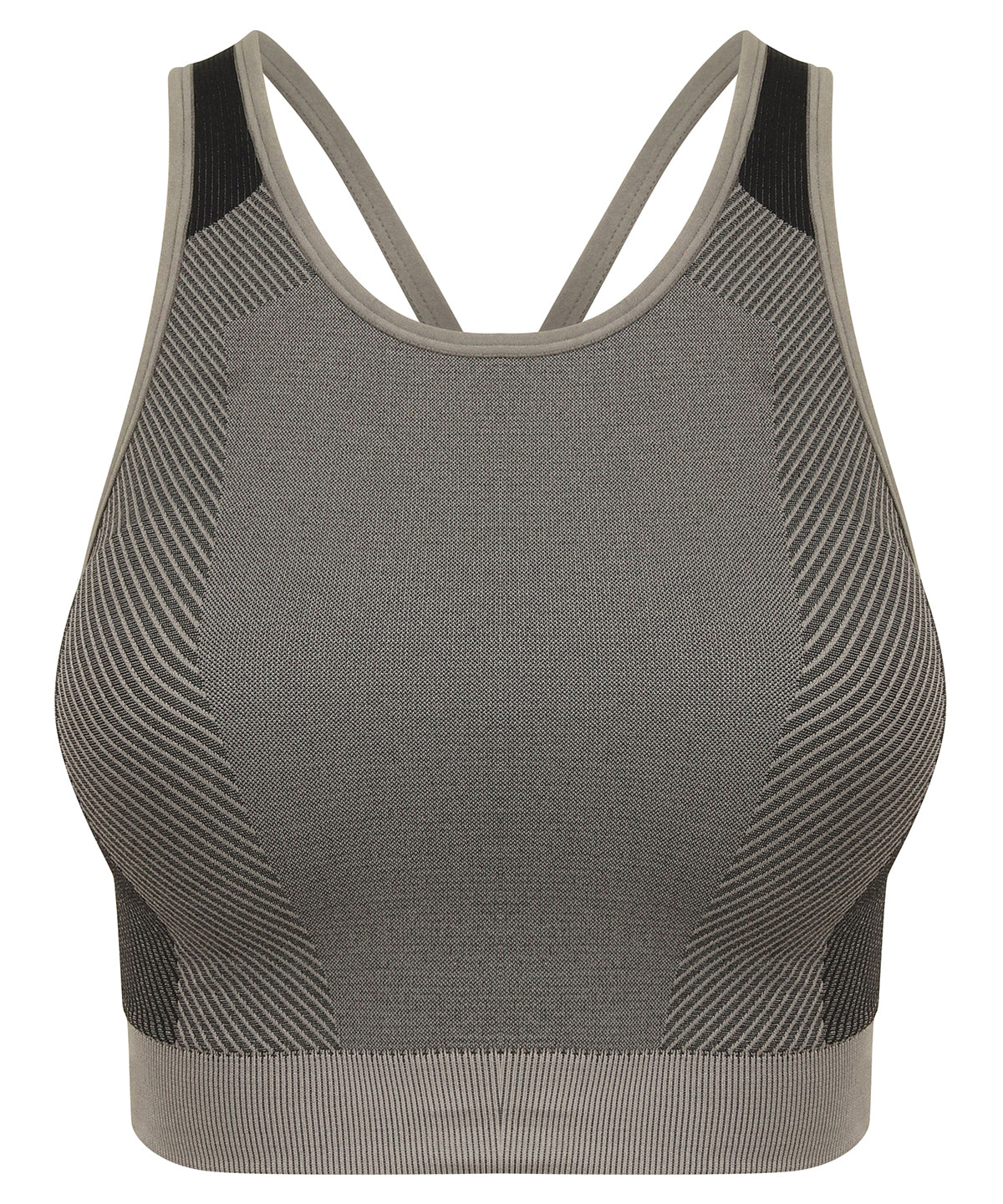 Brjósthaldarar - Women's Seamless Panelled Crop Top