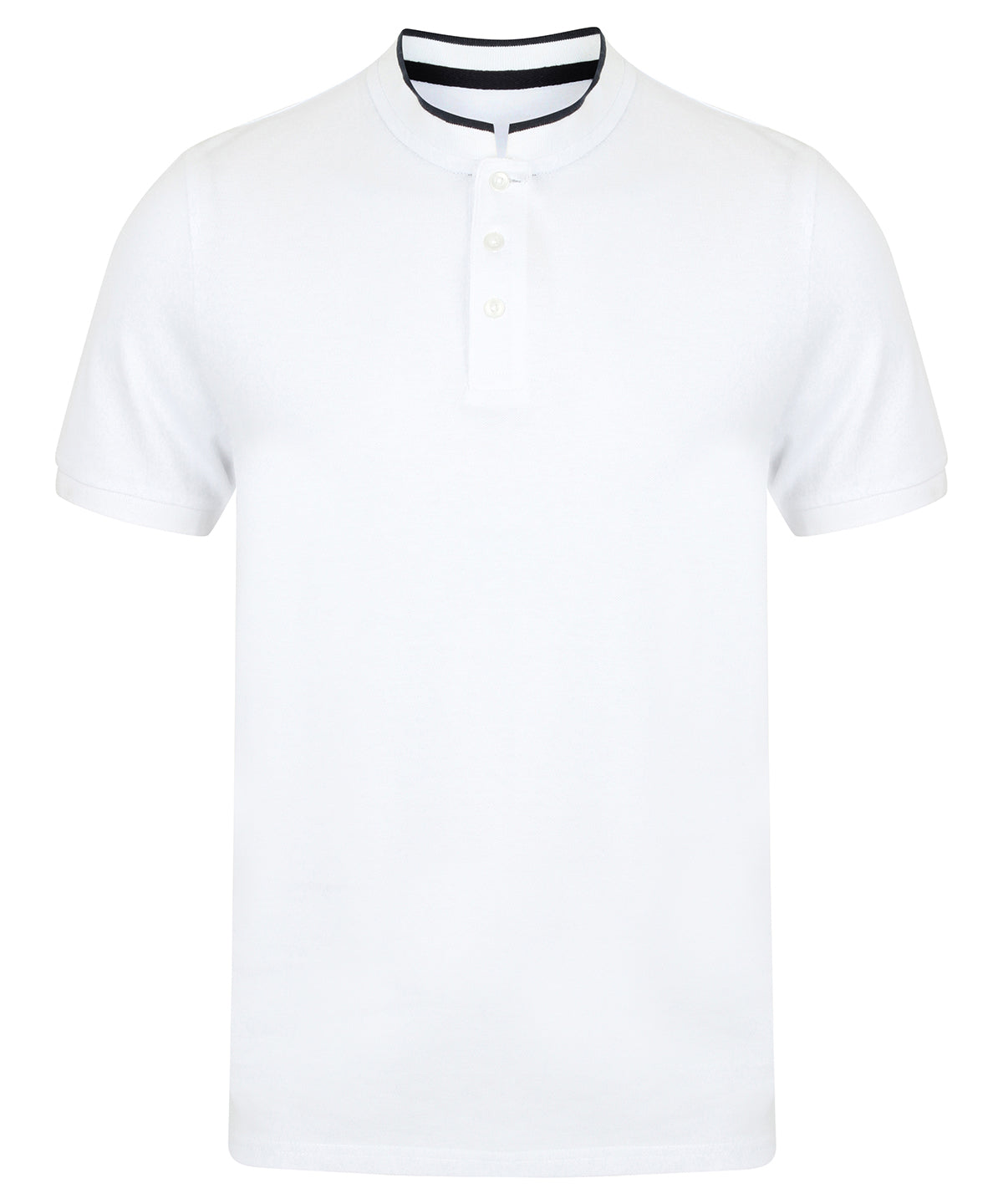 Pólóbolir - Stand Collar Stretch Polo Shirt