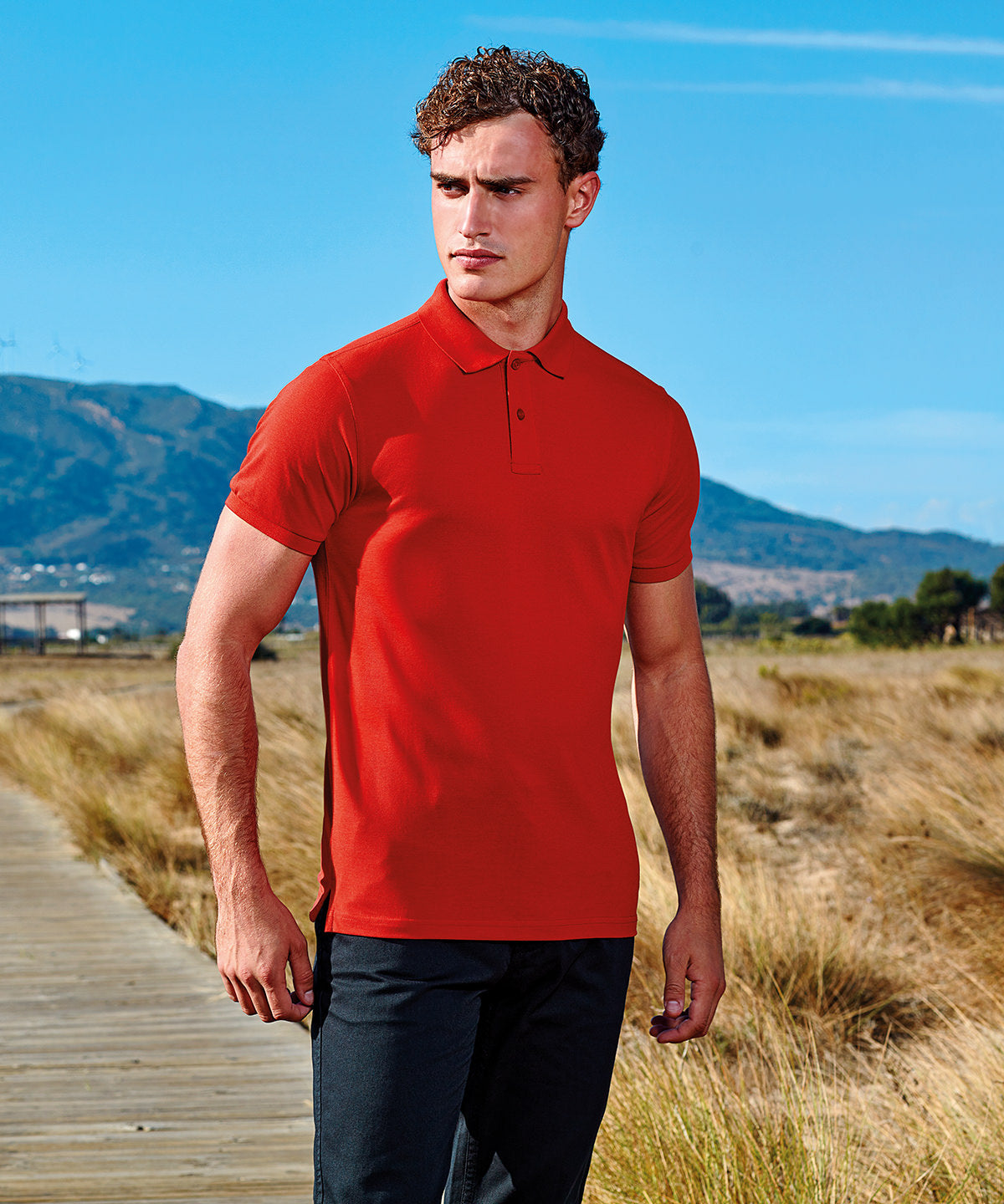 Pólóbolir - Men’s Polycotton Blend Polo