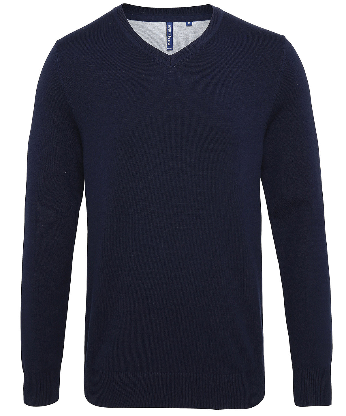 Prjónaðar peysur - Men's Cotton Blend V-neck Sweater