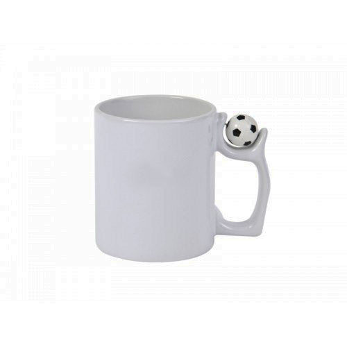 11oz fótbolta bolli - með eigin mynd eða texta