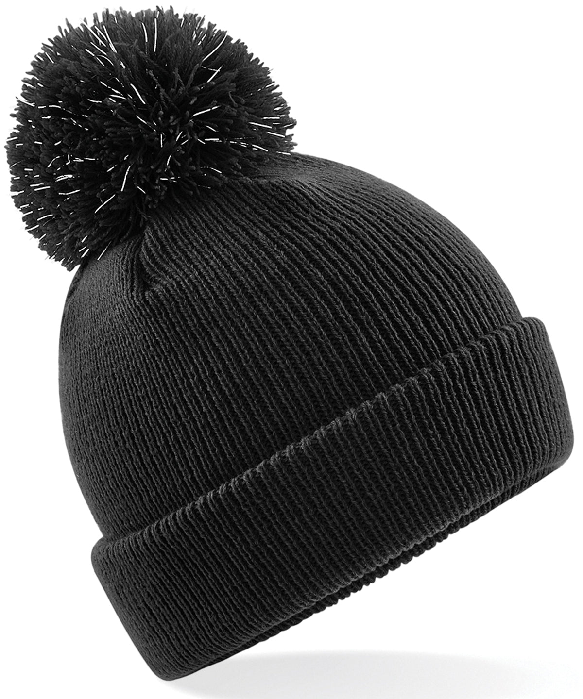 Húfur - Junior Reflective Bobble Beanie