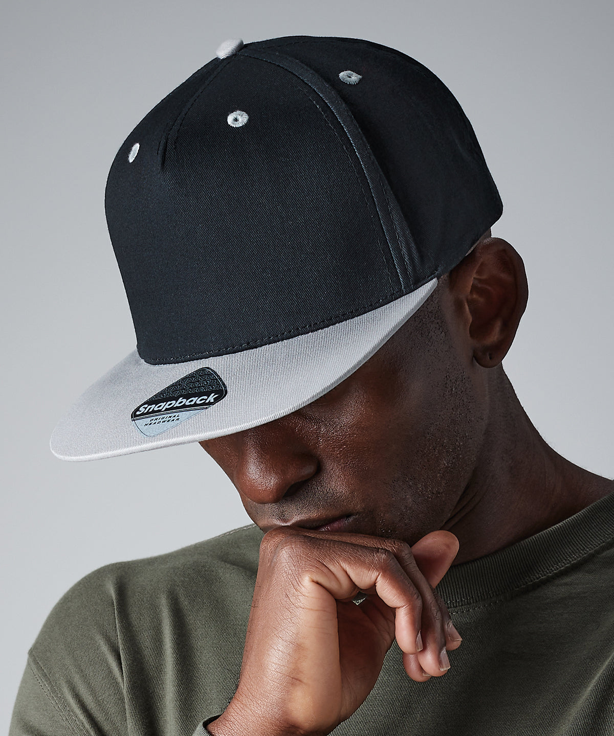 Húfur - 5-panel Contrast Snapback