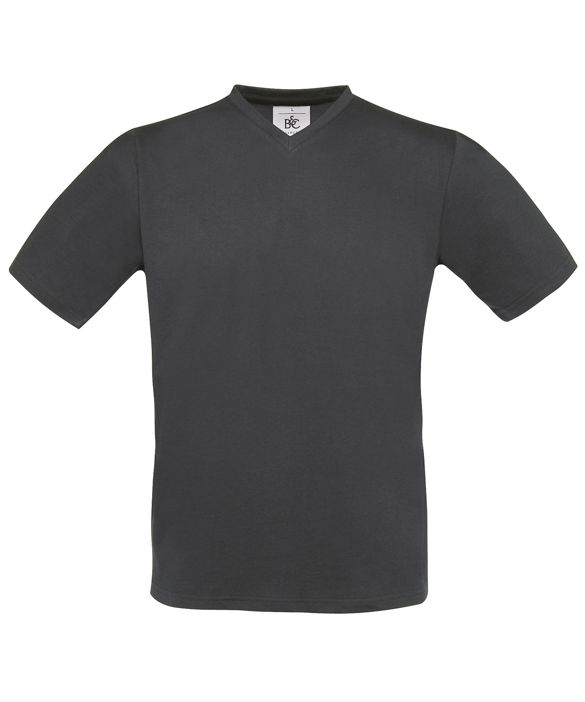 Stuttermabolir - B&C Exact V-neck