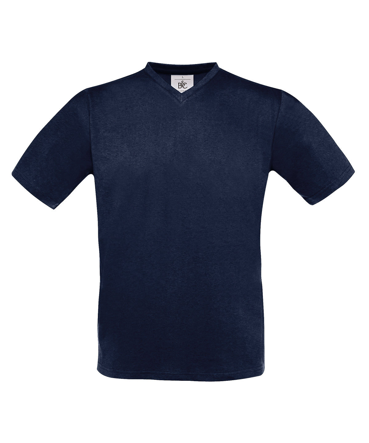 Stuttermabolir - B&C Exact V-neck