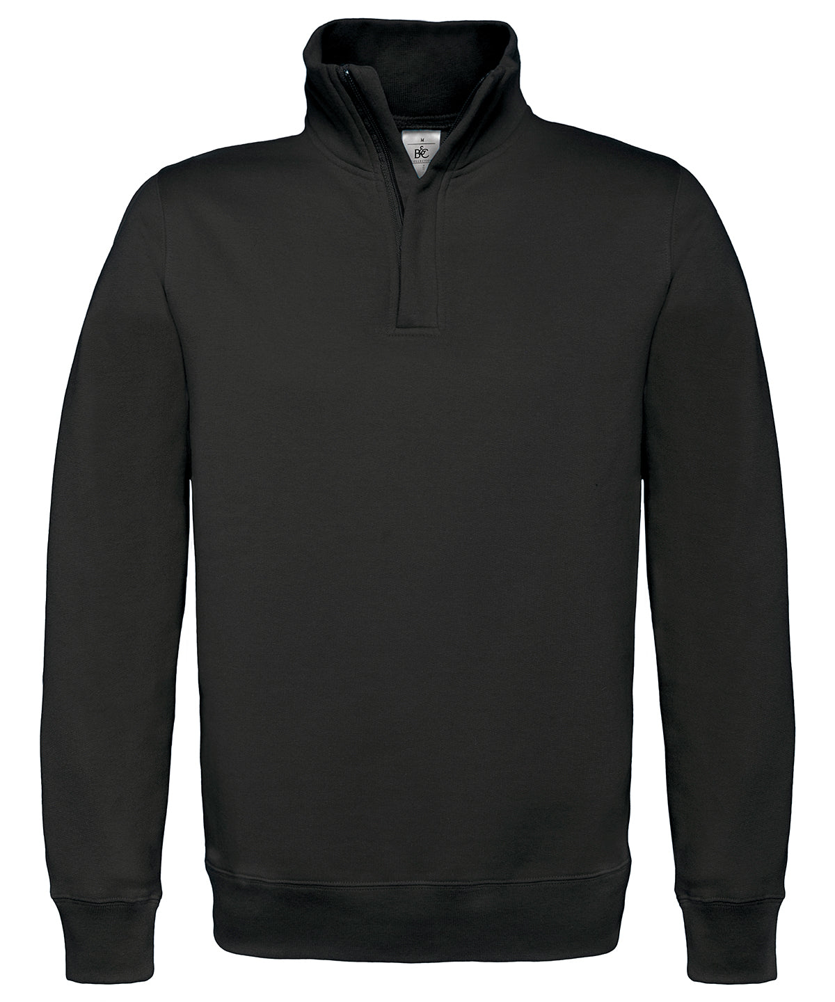 Háskólapeysur - B&C ID.004 ¼ Zip Sweatshirt