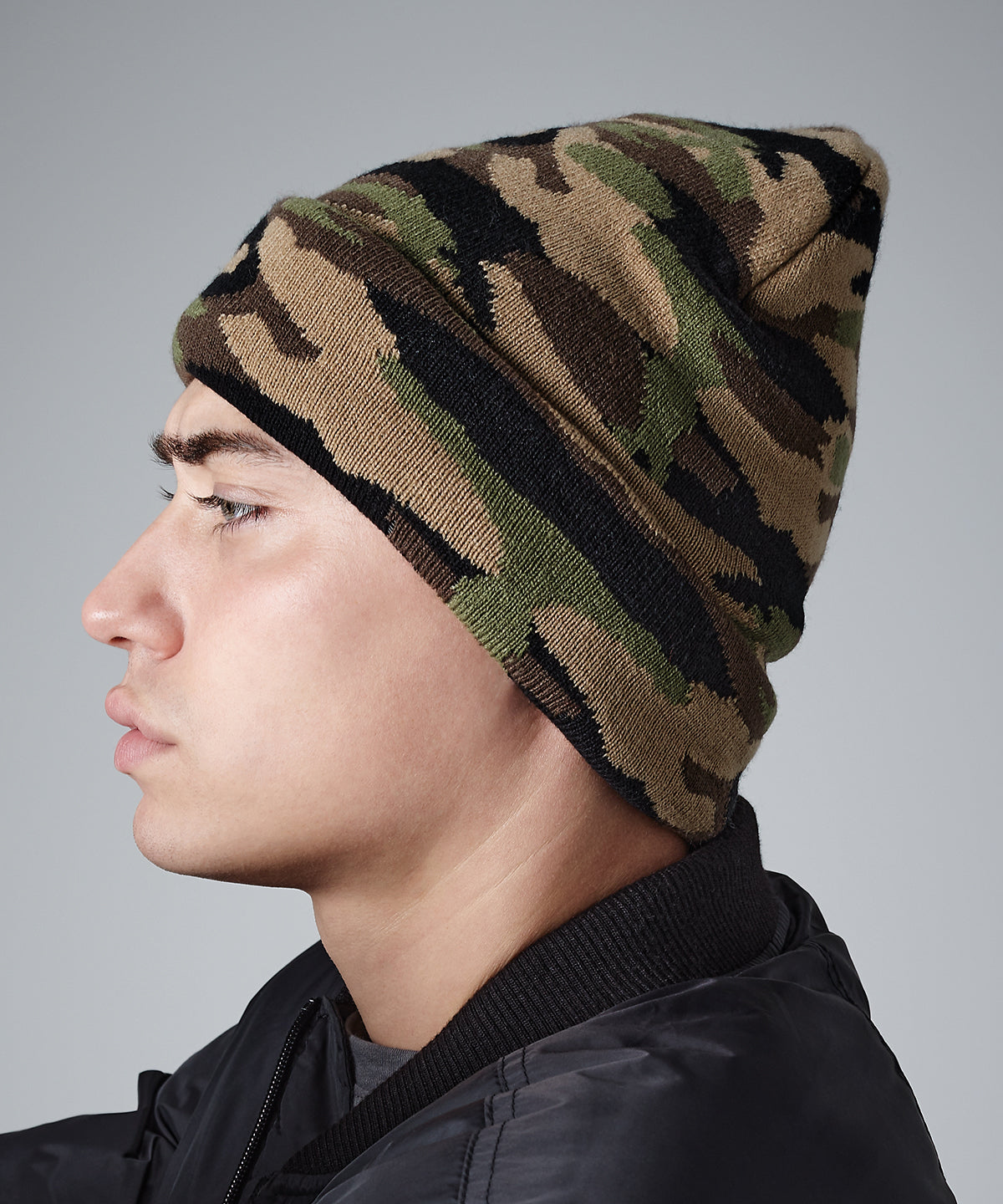 Húfur - Camo Cuffed Beanie