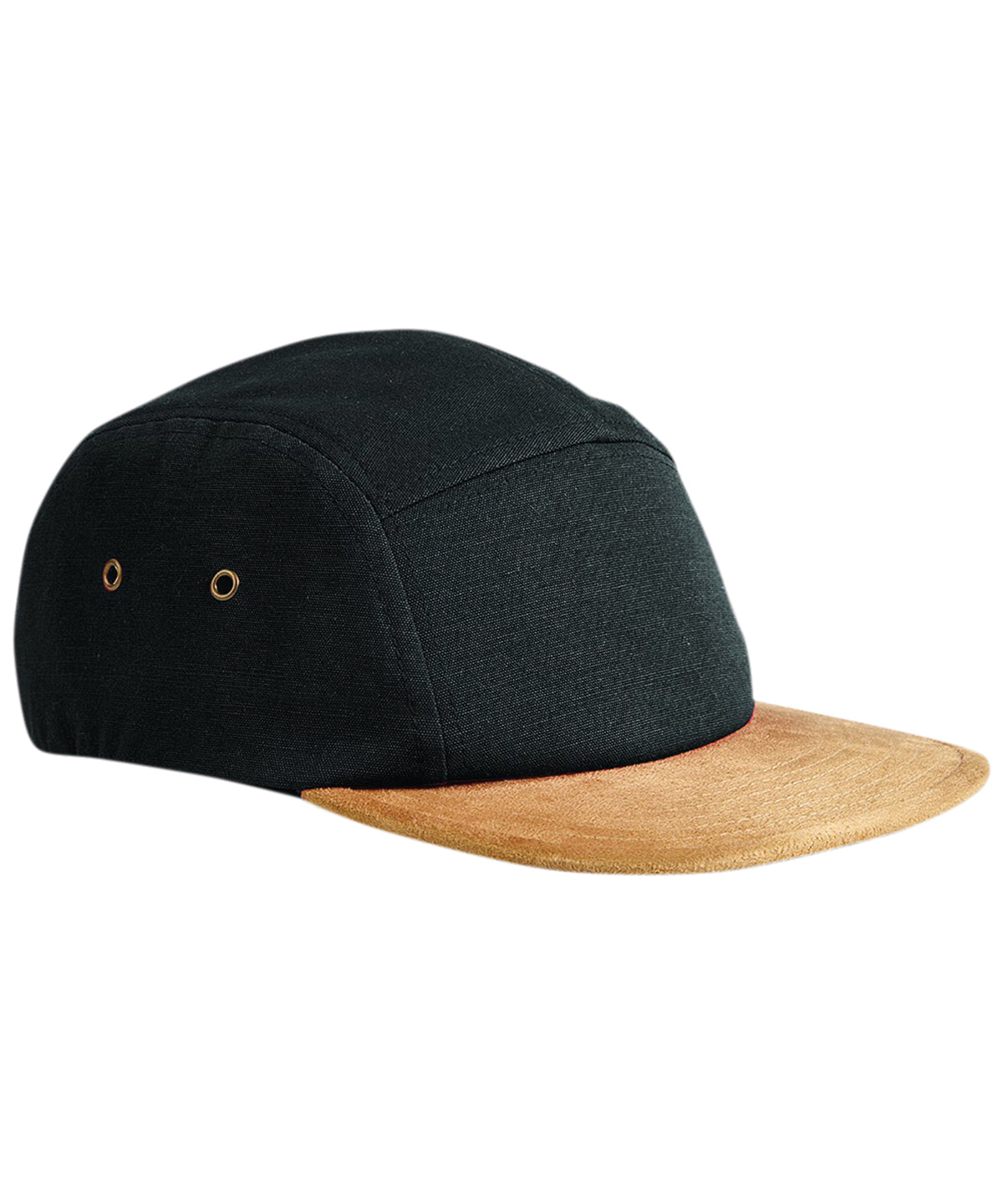 Húfur - Suede Peak 5-panel Cap