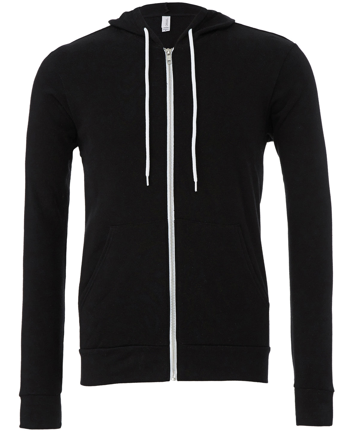 Hettupeysur - Unisex Polycotton Fleece Full-zip Hoodie