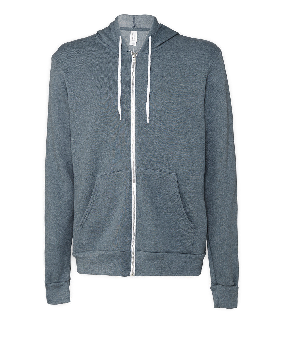 Hettupeysur - Unisex Polycotton Fleece Full-zip Hoodie