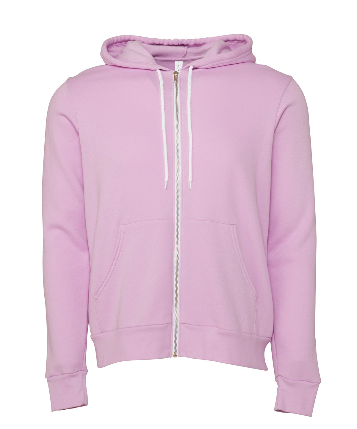 Hettupeysur - Unisex Polycotton Fleece Full-zip Hoodie