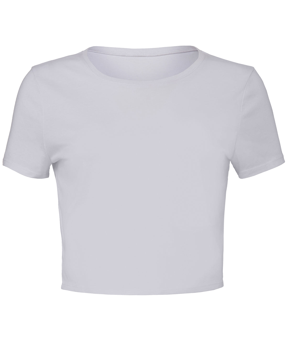 Stuttermabolir - Women's Polycotton Crop Tee