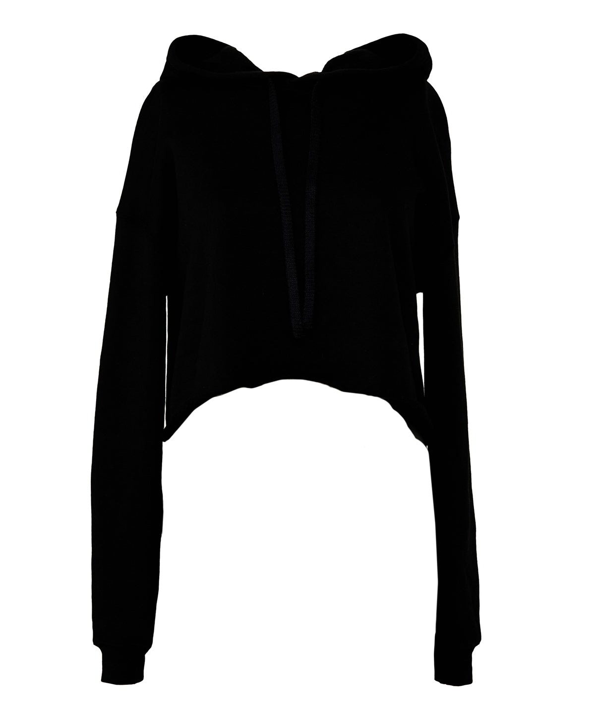 Hettupeysur - Women's Cropped Fleece Hoodie