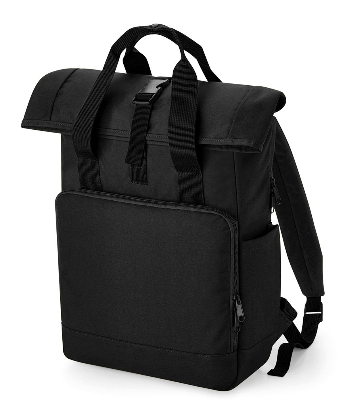 Recycled Twin Handle Roll-top Laptop Backpack