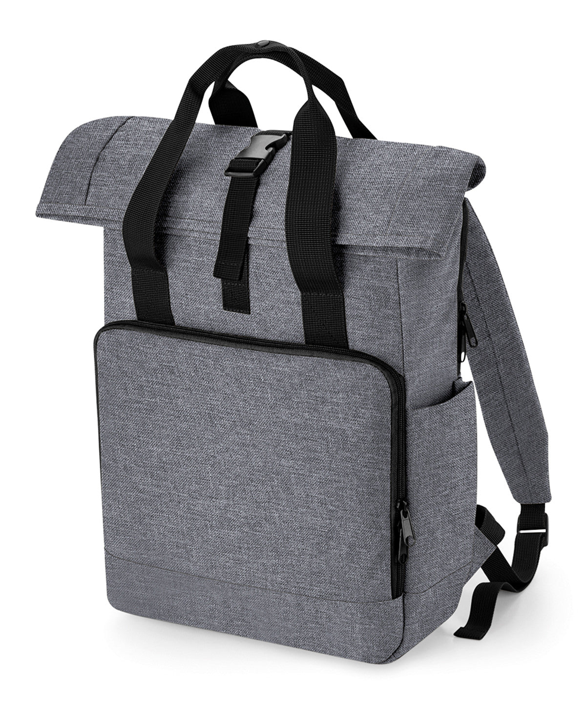 Töskur - Recycled Twin Handle Roll-top Laptop Backpack