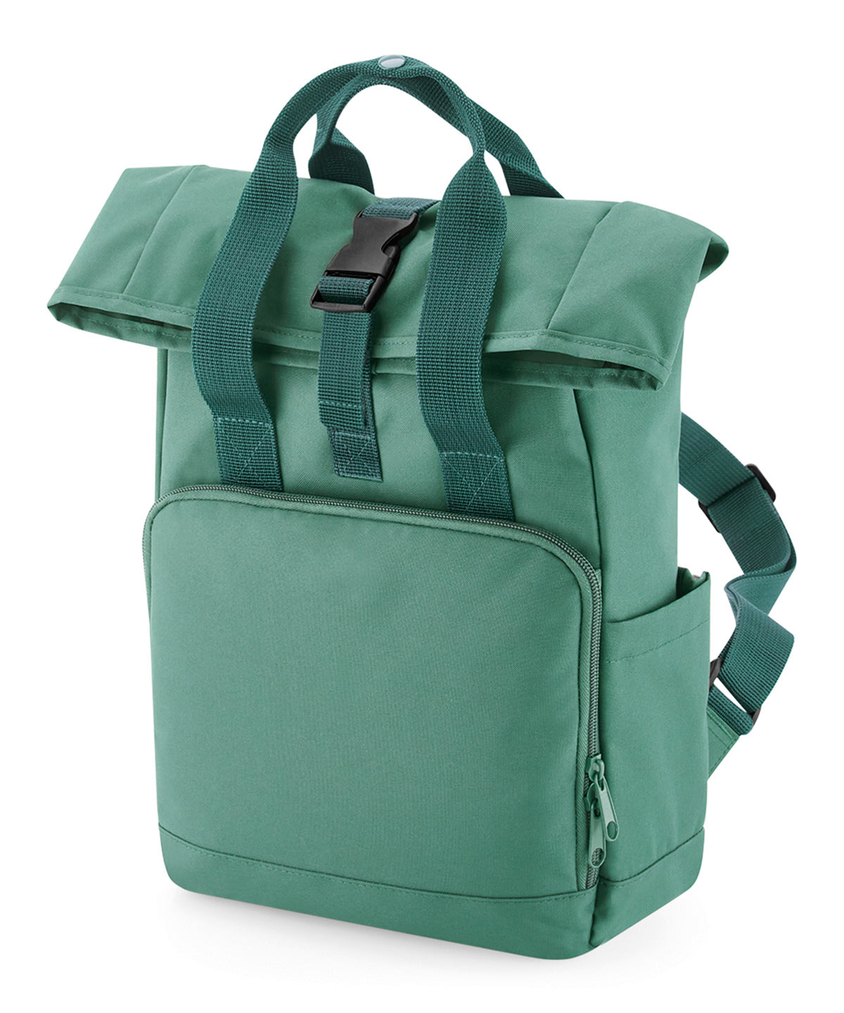 Töskur - Recycled Mini Twin Handle Roll-top Backpack