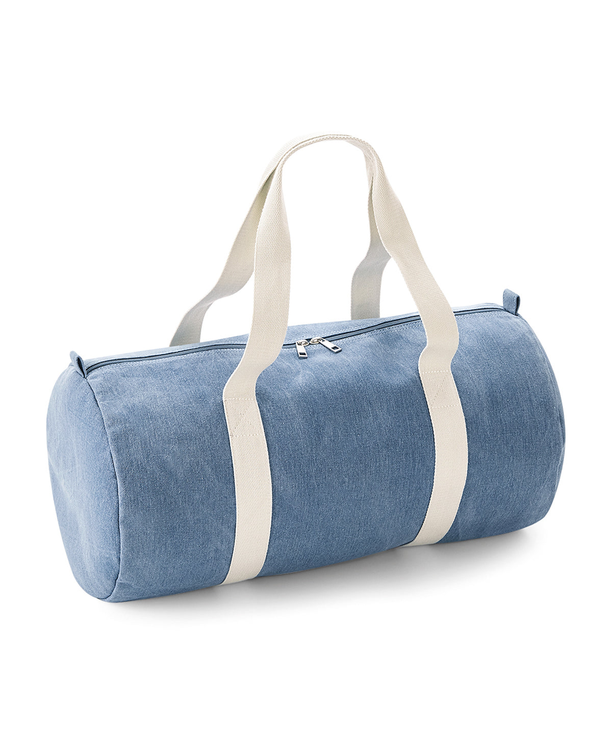 Töskur - Denim Barrel Bag