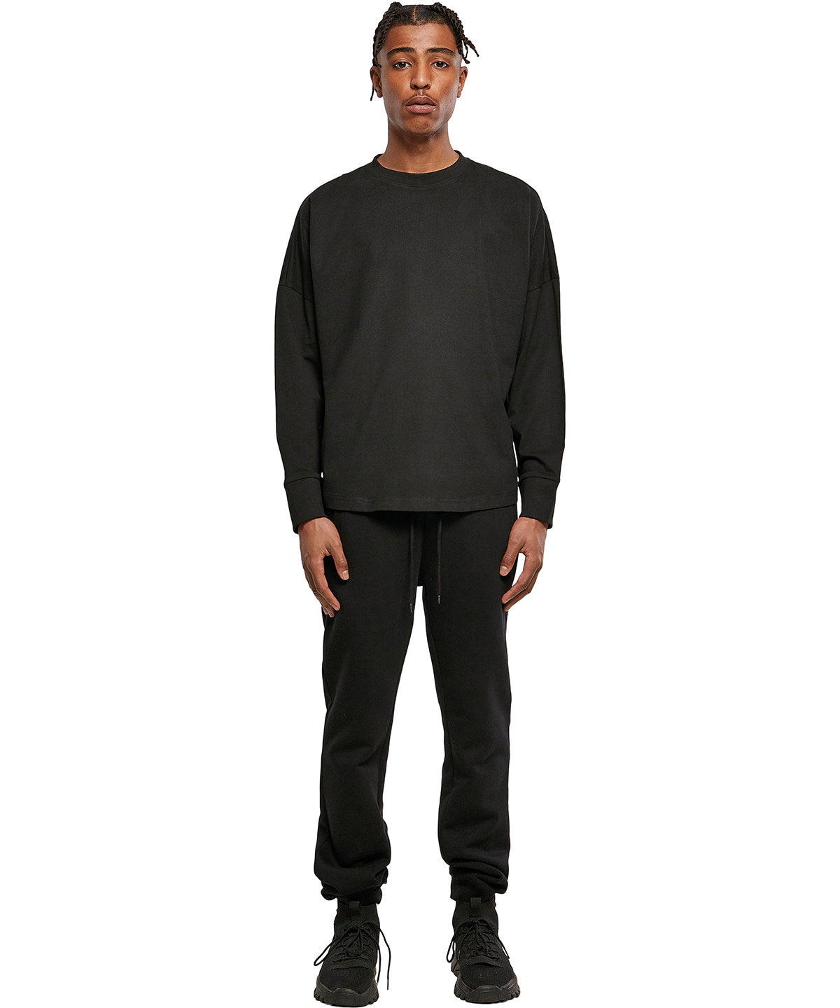 Stuttermabolir - Oversize Cut On Sleeve Long Sleeve