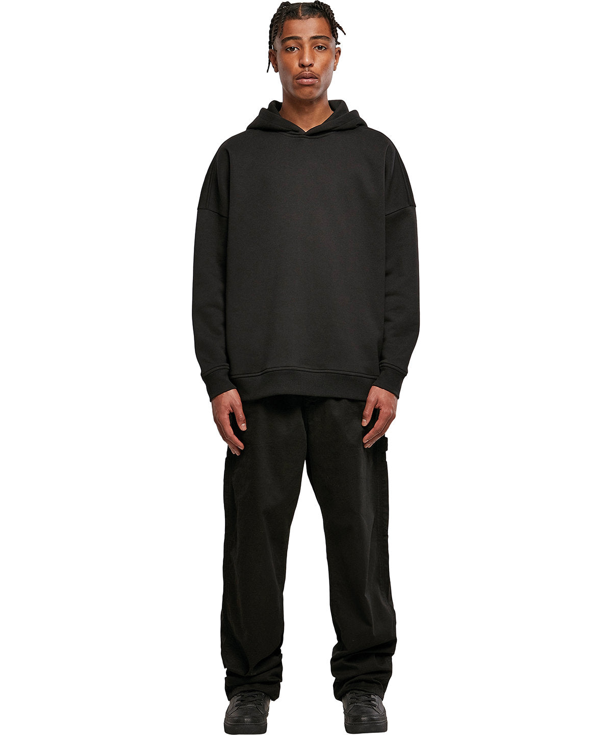 Hettupeysur - Oversized Cut-on Sleeve Hoodie