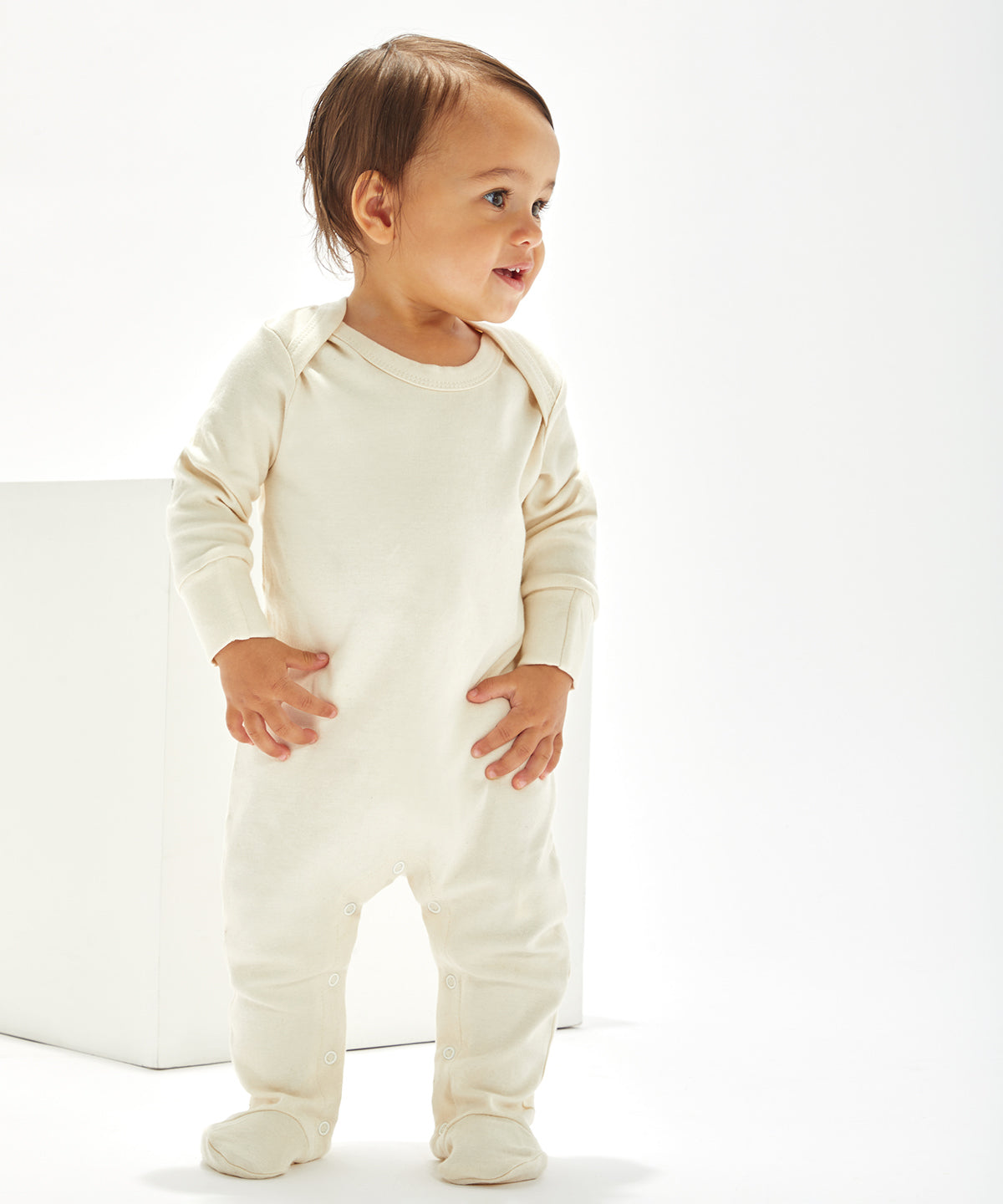 Bodysuits - Baby Organic Envelope Sleepsuit With Mitts