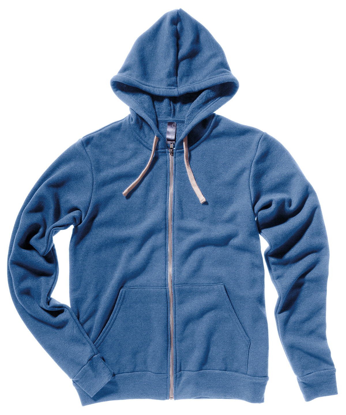 Hettupeysur - Unisex Triblend Full Zip Hoodie