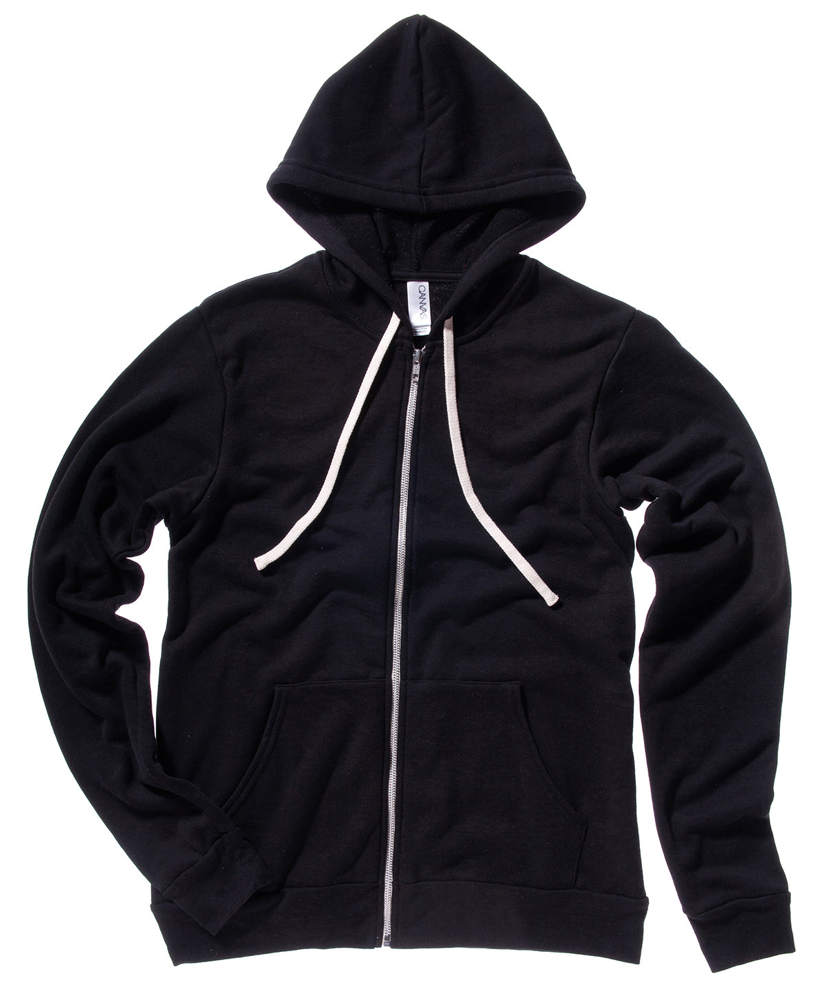 Hettupeysur - Unisex Triblend Full Zip Hoodie