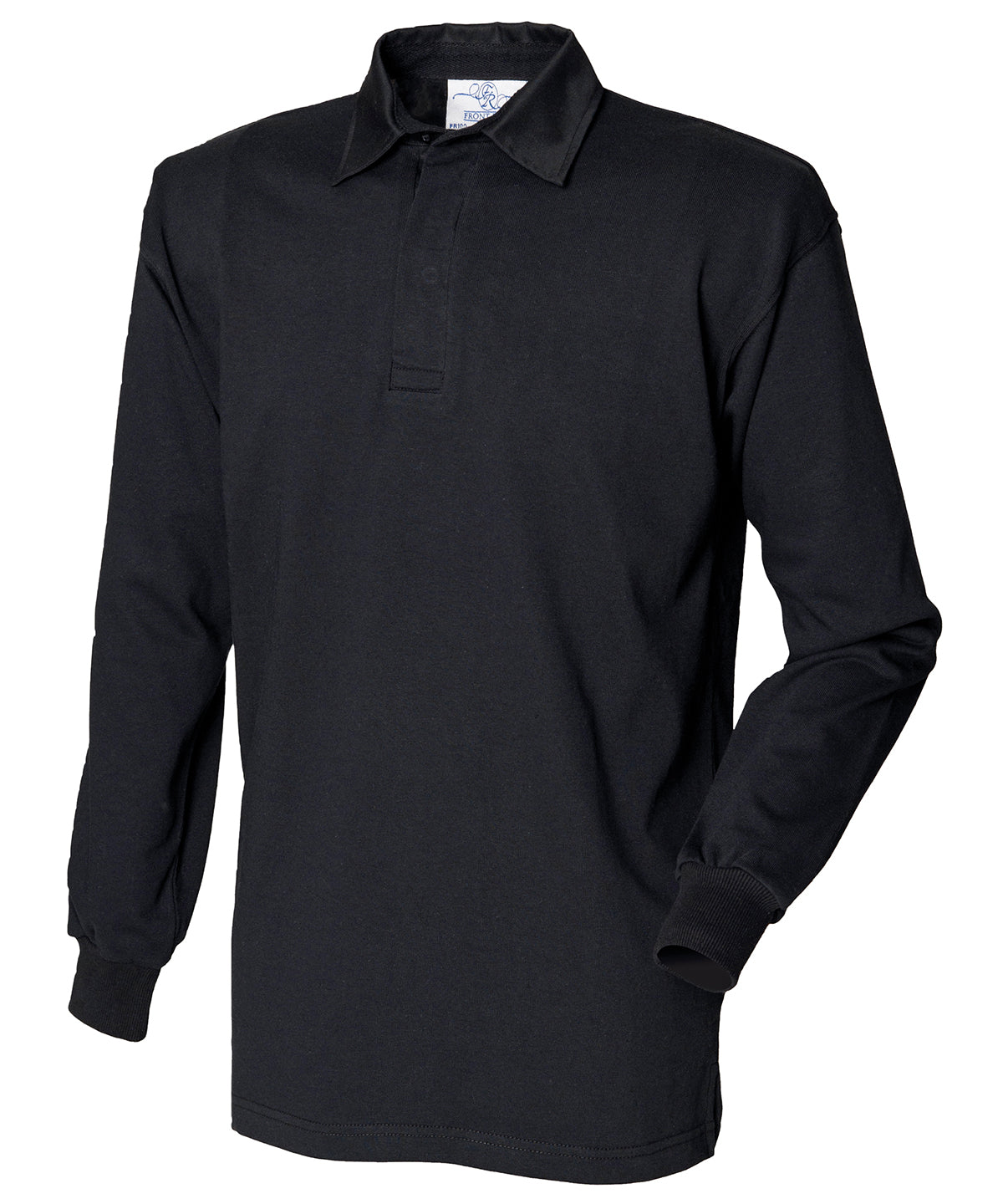 Pólóbolir - Long Sleeve Plain Rugby Shirt