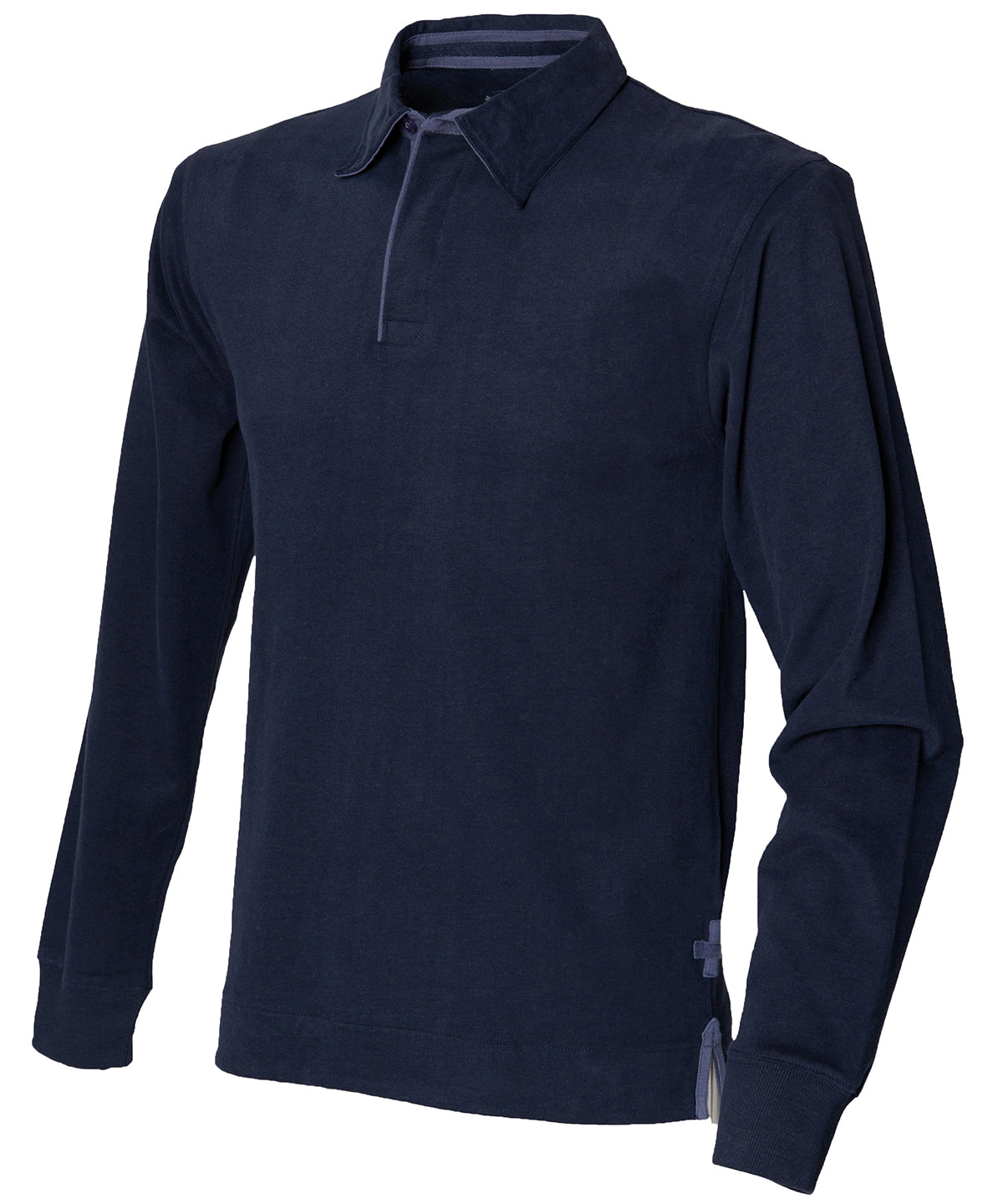 Pólóbolir - Super Soft Long Sleeve Rugby Shirt