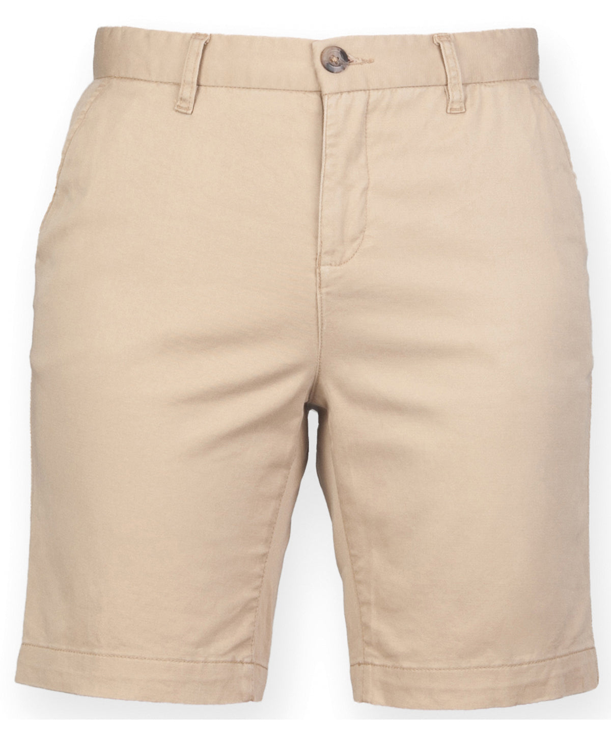 Stuttbuxur - Women's Stretch Chino Shorts