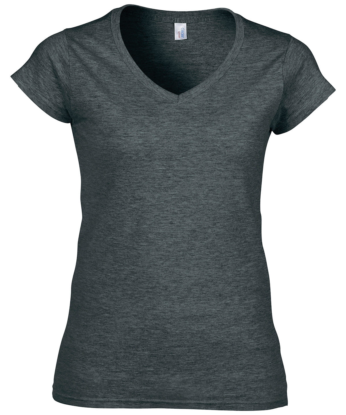 Stuttermabolir - Softstyle™ Women's V-neck T-shirt