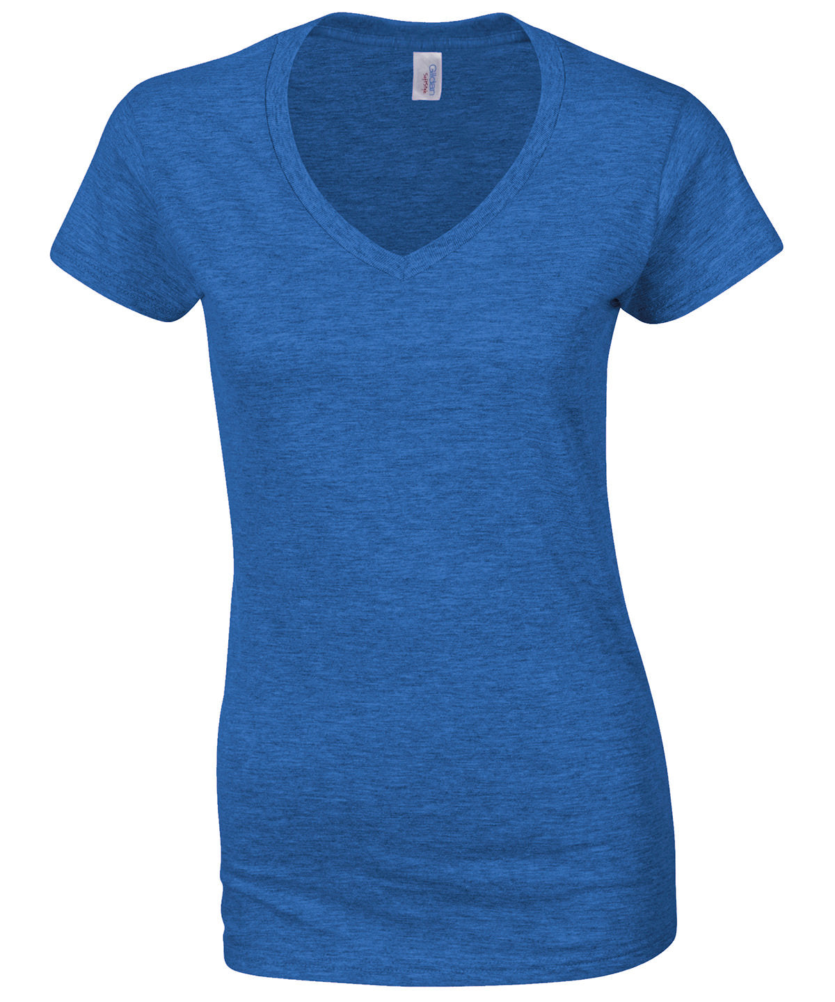 Stuttermabolir - Softstyle™ Women's V-neck T-shirt