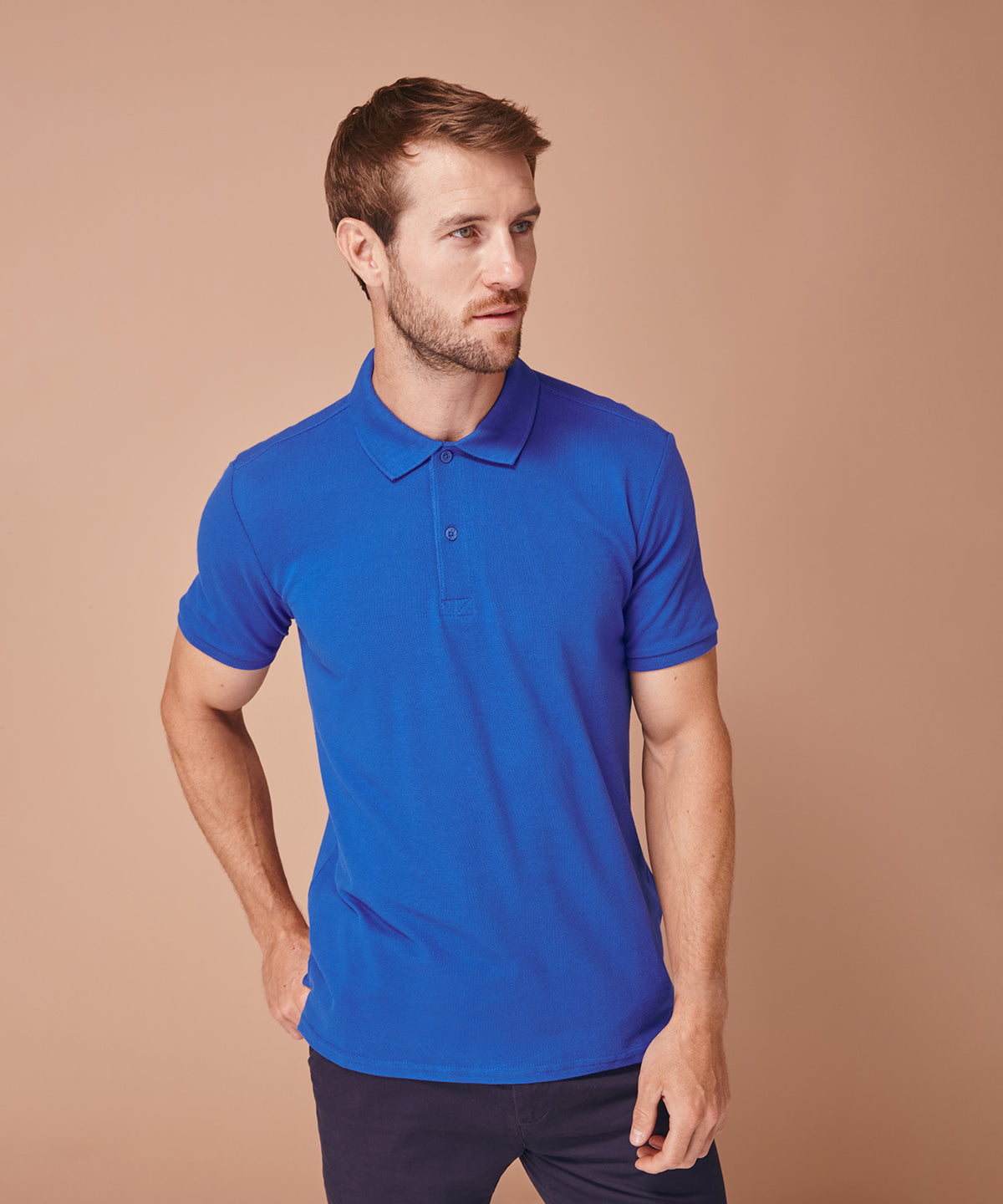 Pólóbolir - Micro-fine Piqué Polo Shirt