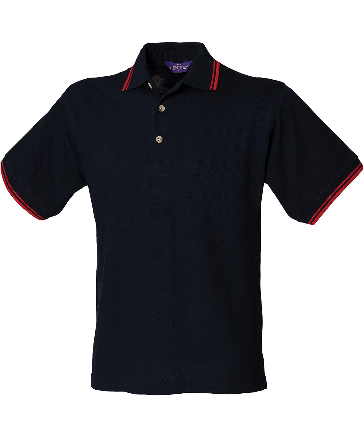 Pólóbolir - Double Tipped Collar And Cuff Polo Shirt