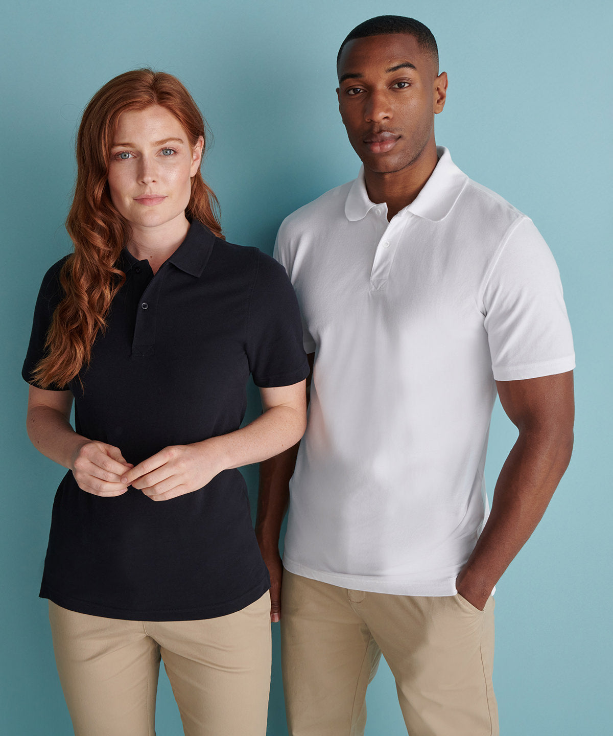 Pólóbolir - Stretch Piqué Polo Shirt