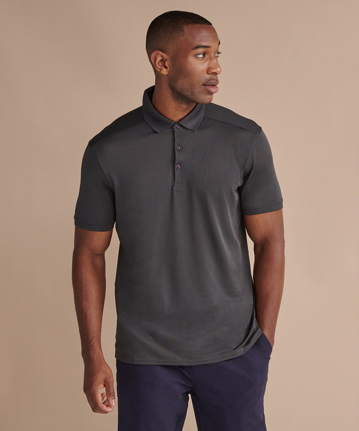 Pólóbolir - Stretch Polo Shirt With Wicking Finish (slim Fit)