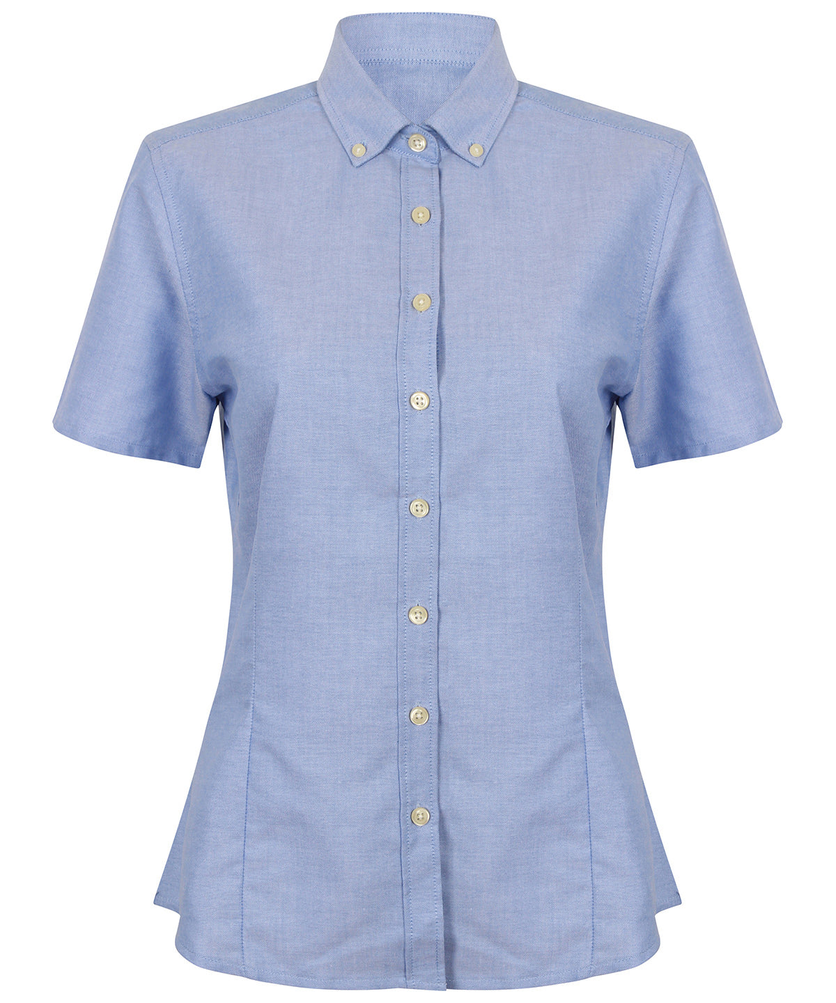 Bolir - Women's Modern Short Sleeve Oxford Shirt