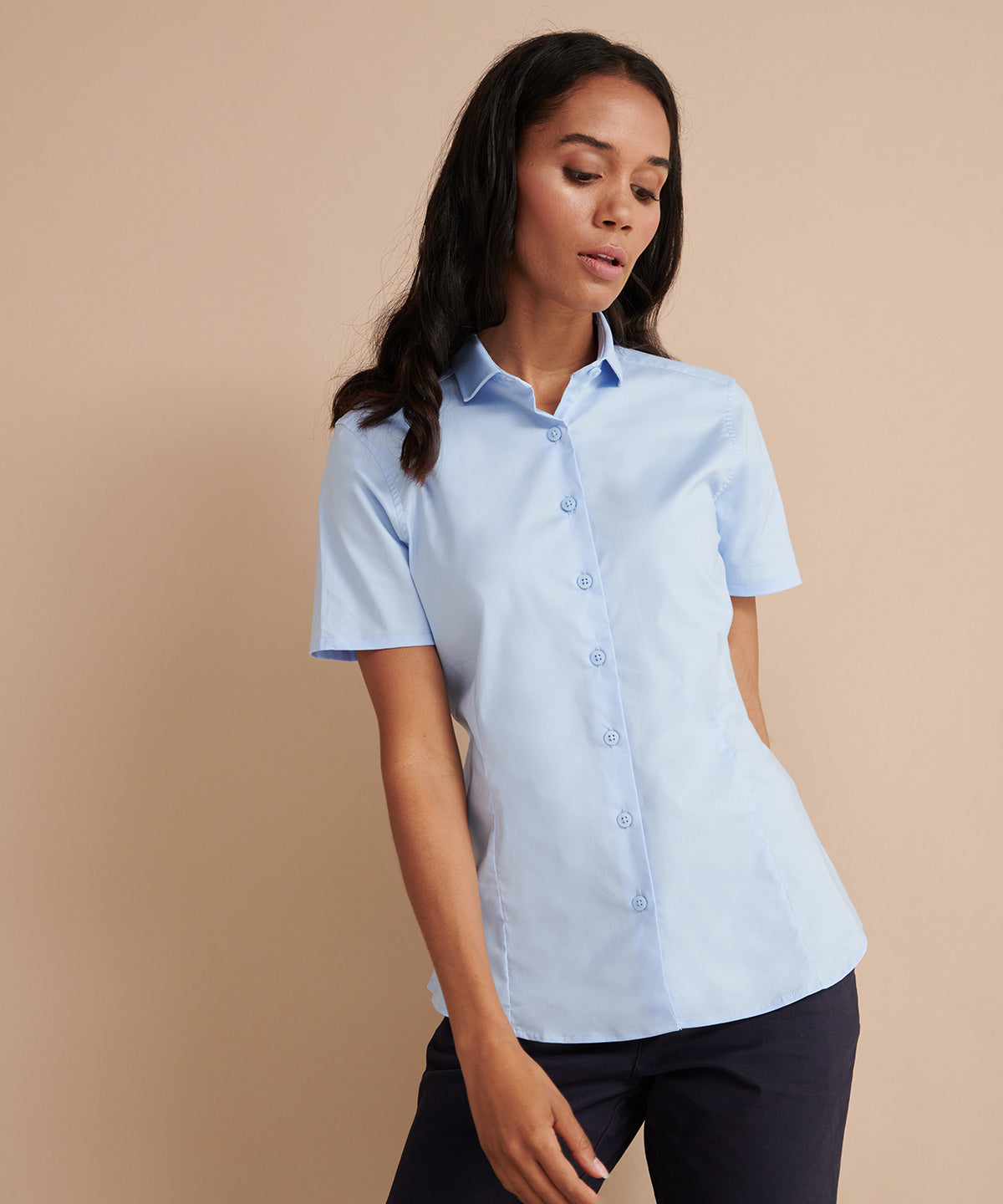 Bolir - Women's Short Sleeve Stretch Shirt