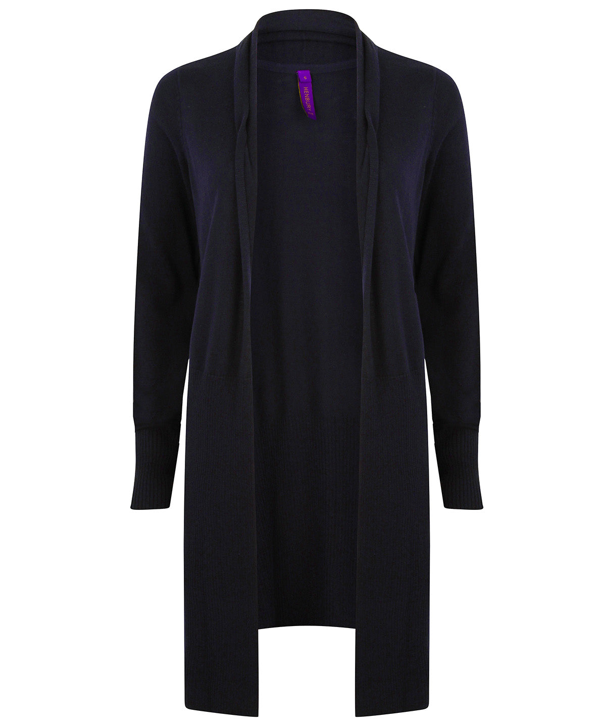 Cardigans - Women's Longline Open Cardigan