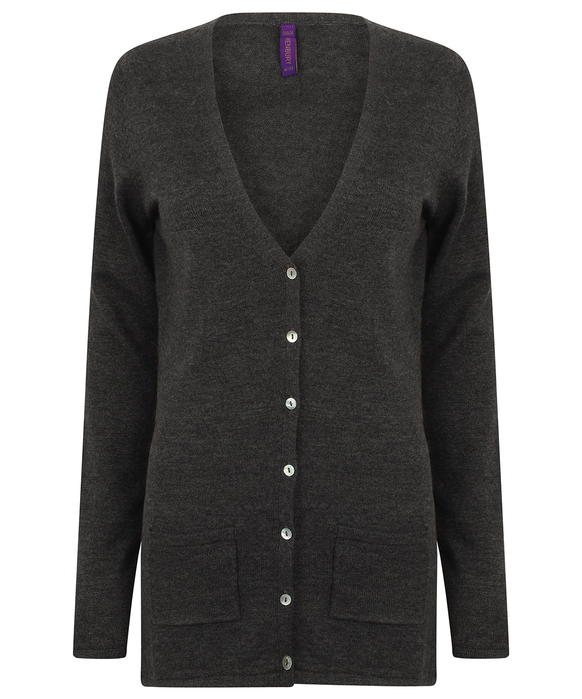 Women's V-button Cardigan Peysa