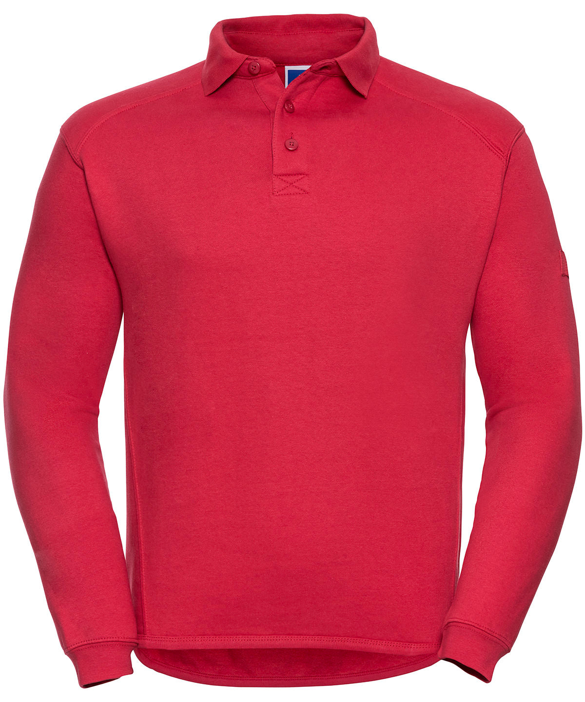 Háskólapeysur - Heavy-duty Collar Sweatshirt