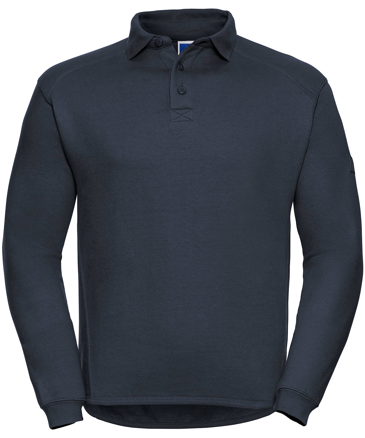 Háskólapeysur - Heavy-duty Collar Sweatshirt