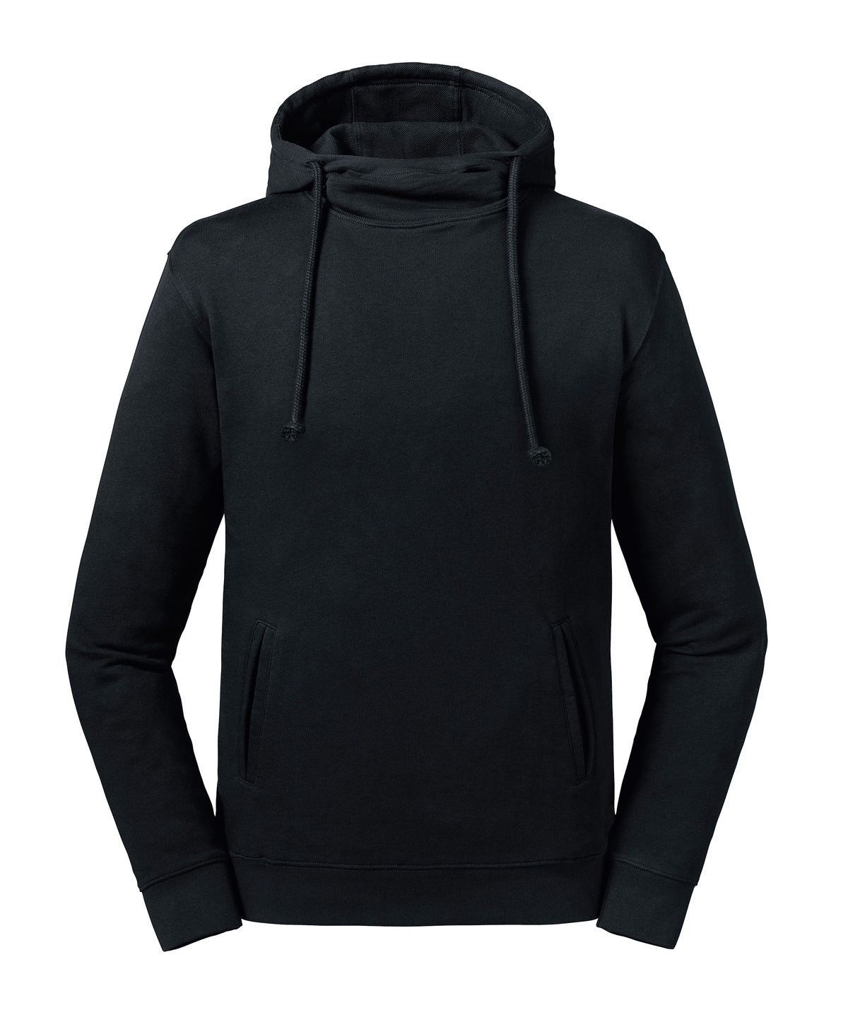 Hettupeysur - Pure Organic High Collar Hooded Sweatshirt