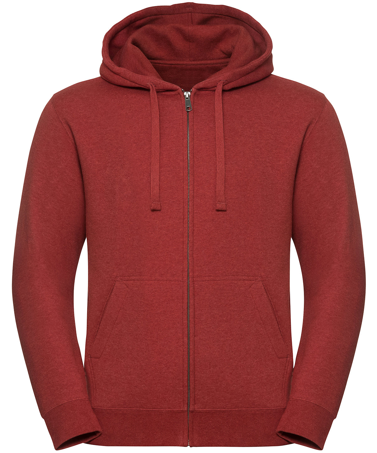 Hettupeysur - Authentic Melange Zipped Hood Sweatshirt